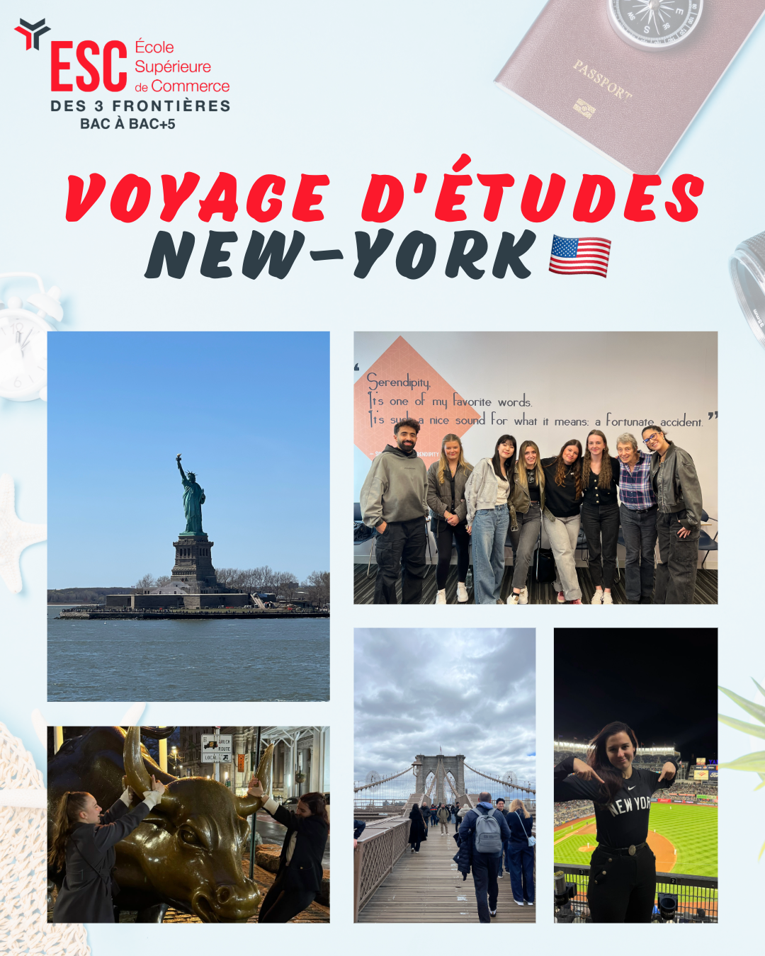 voyage detudes new york
